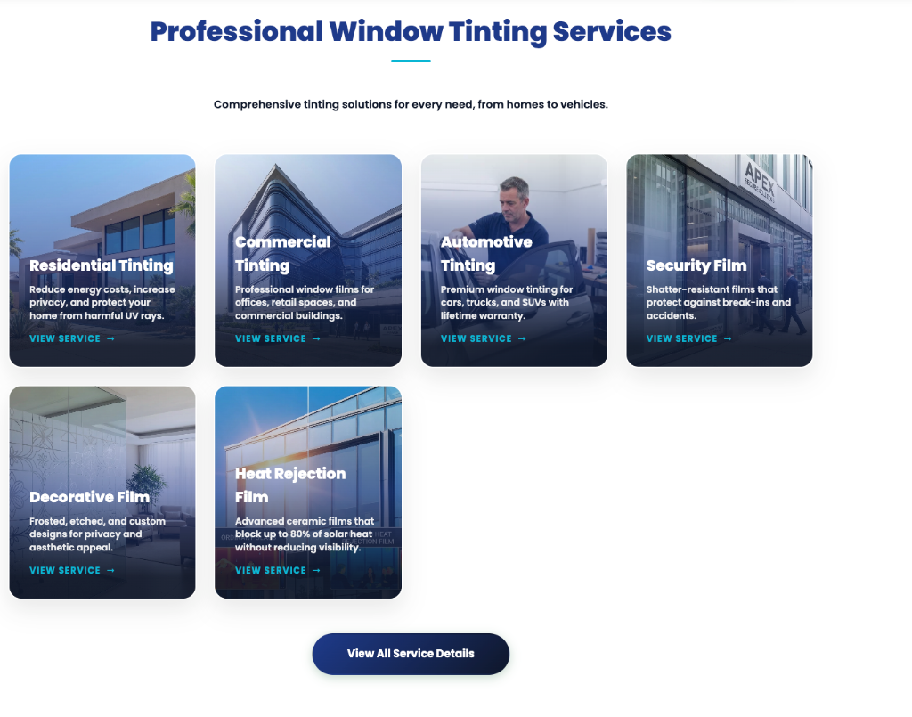 Window Tinting Services