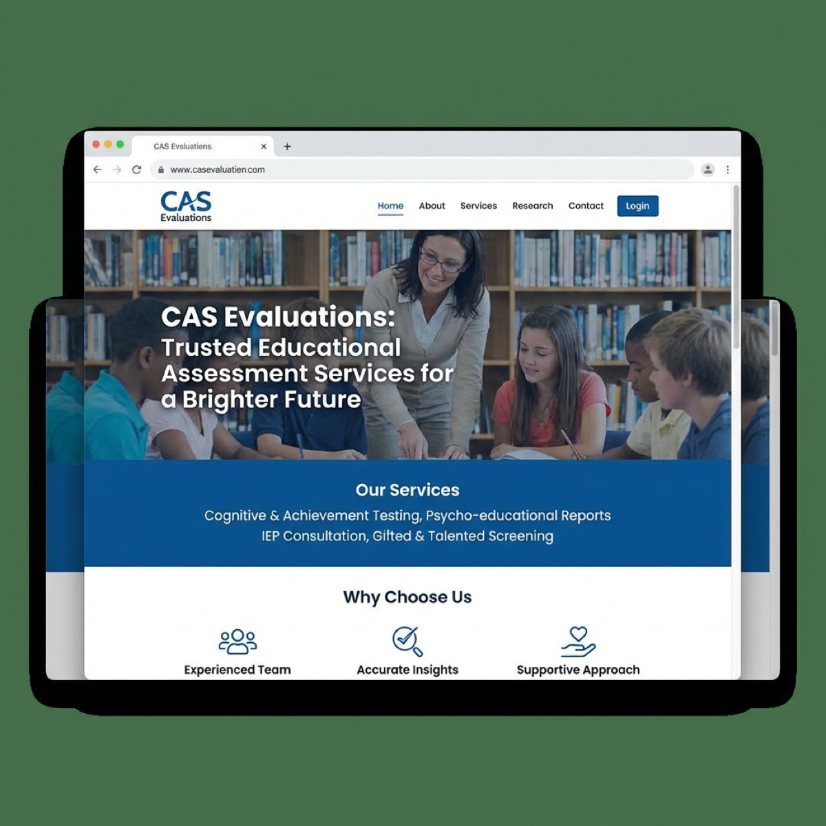 CAS Evaluations Website