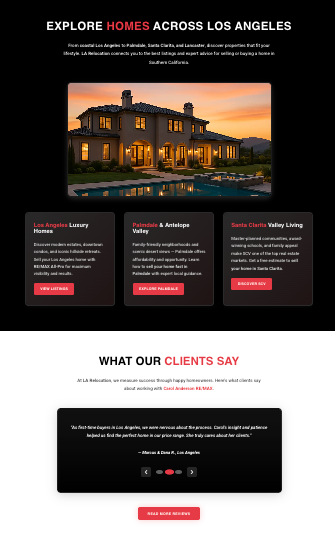 LA Relocation Homes Showcase